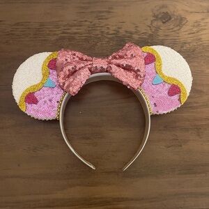 Sequin Mrs Potts Ears Headband